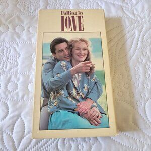 Falling In Love 1984 VHS Robert De Niro & Meryl Streep 106 Min PG-13, Vintage